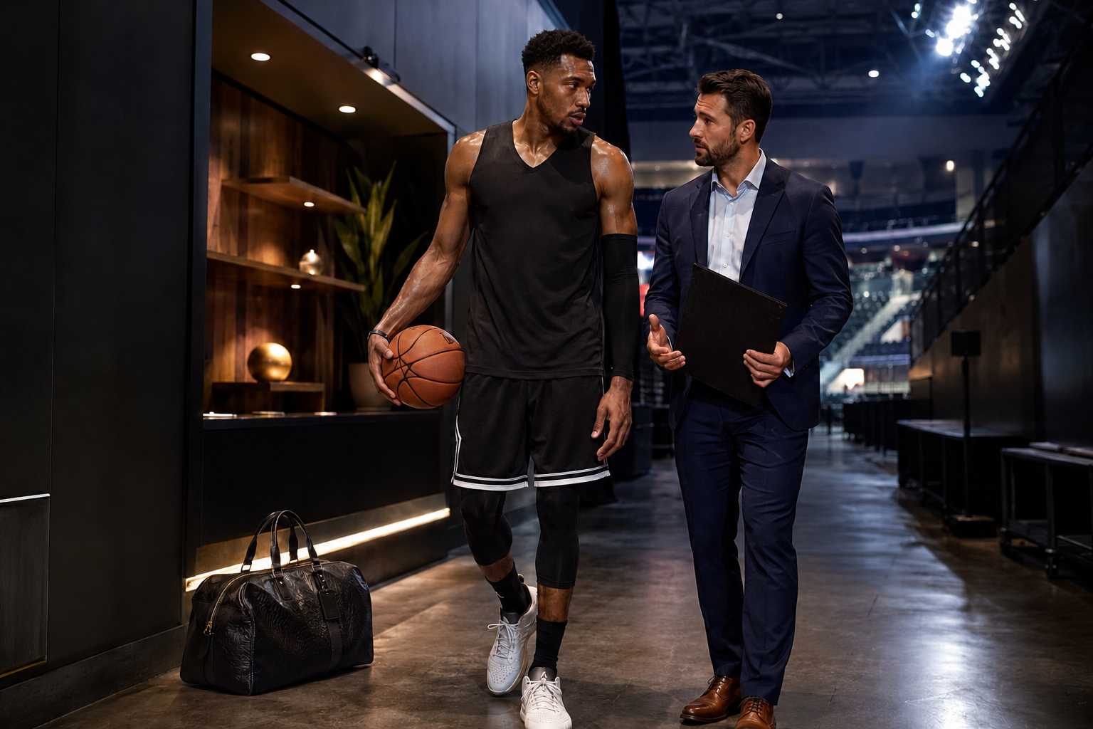 Top 10 highest-paid NBA players in 2026 featured image showcasing basketball contract and endorsement earnings breakdown.